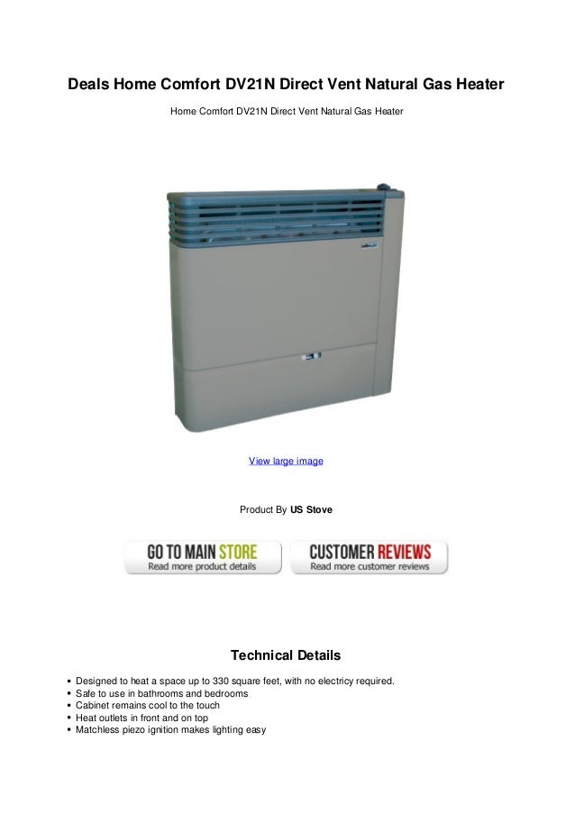 Deals Home Comfort Dv21n Direct Vent Natural Gas Heater