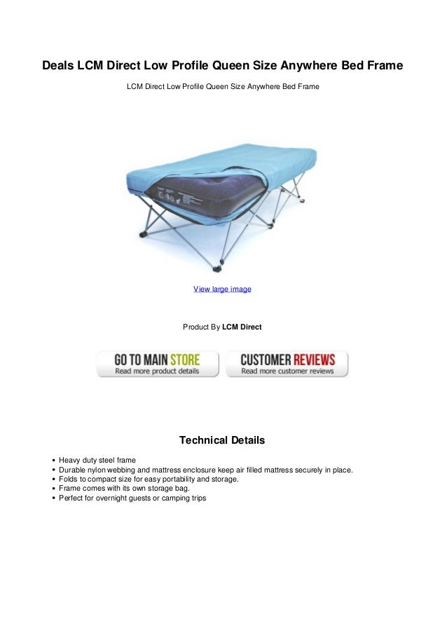 anywhere bed queen size