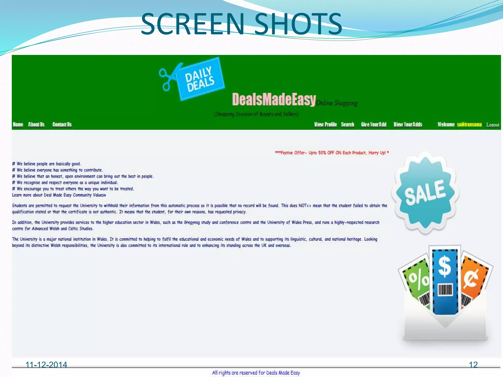 SCREEN SHOTS 
11-12-2014 12 
 