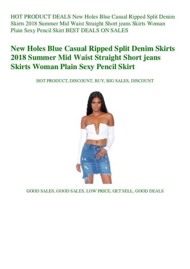 best denim skirts 2018