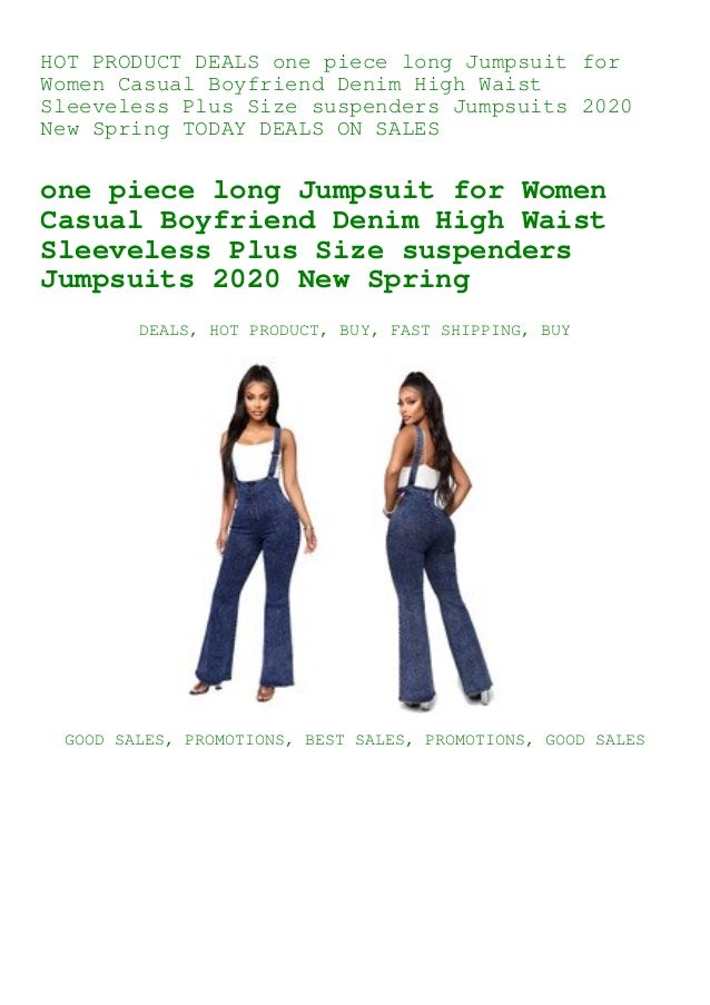 plus size denim one piece