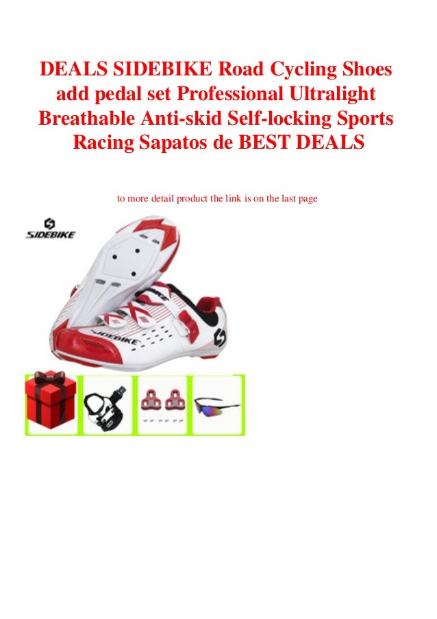 cycling shoes and pedals deals
