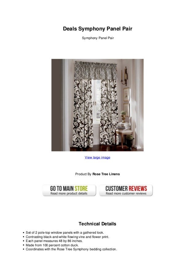 Deals Symphony Panel Pair