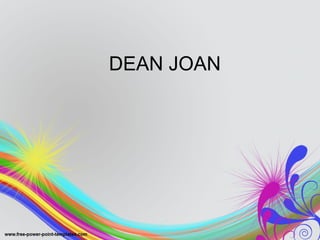 DEAN JOAN
 