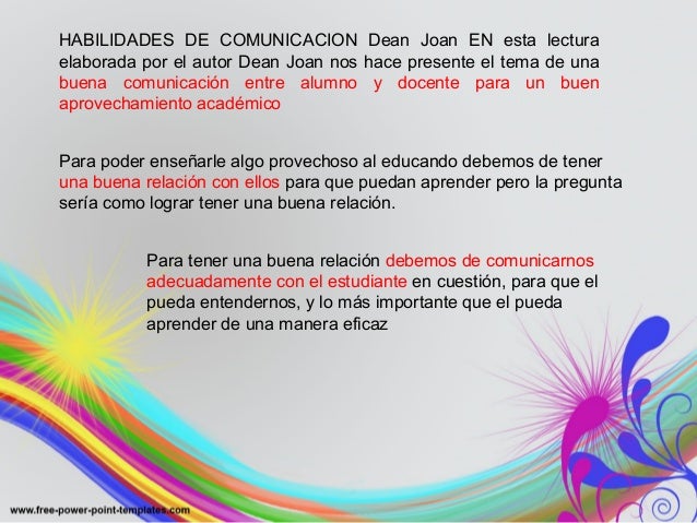 El rol del maestro joan dean lectura pdf libro