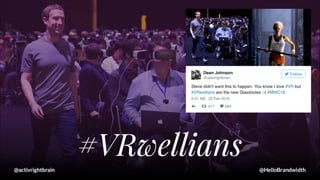 Dean Johnson Brandwidth at ARVR Innovate