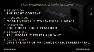 Dean Johnson Brandwidth at ARVR Innovate