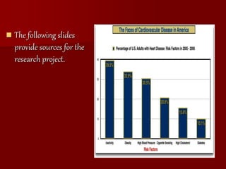  The following slides
provide sources for the
research project.
 