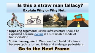 Dean r berry fallacy straw man | PPTX
