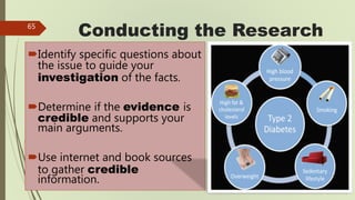 Identify the Most significant
information
As you conduct
research on your
topic, use the
following essential
questions to ...