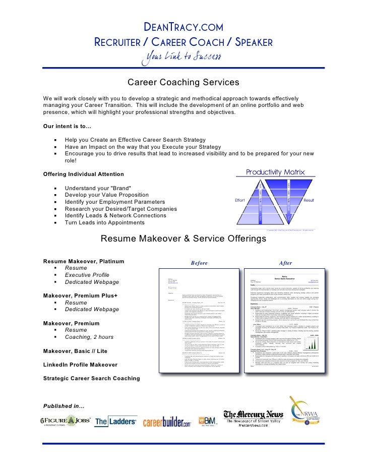 resume coaching services