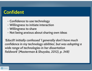 Confident and connected: learners for a digital age