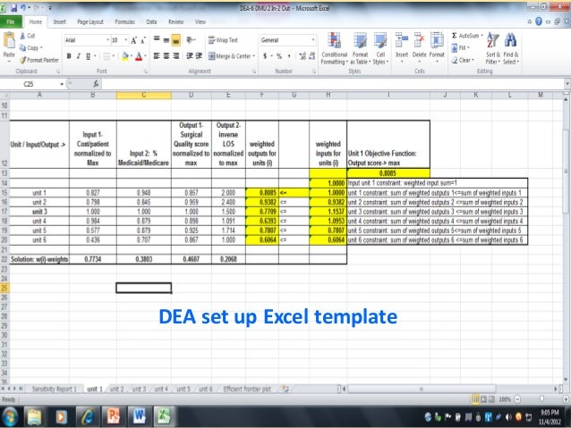 perform data envelopment analysis with excel spreadsheet python or r