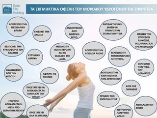 ΣΑ ΕΚΠΛΘΚΣΙΚΑ ΟΦΕΛΘ ΣΟΤ ΜΟΡΙΑΚΟΤ ΤΔΡΟΓΟΝΟΤ ΓΙΑ ΣΘΝ ΤΓΕΙΑ
ΑΠΟΣΡΕΠΕΙ ΣΘΝ
ΕΓΚΕΦΑΛΙΚΘ
ΒΛΑΒΘ
ΒΕΛΣΙΩΝΕΙ ΣΘΝ
ΚΤΚΛΟΦΟΡΙΑ ΣΟΤ
ΑΙΜΑΣΟ΢
ΑΝΑΚΟΤΦΙΗΕΙ
ΑΠΟ ΣΘΝ
ΚΟΠΩ΢Θ
ΓΡΘΓΟΡΘ
ΑΠΟΚΑΣΑ΢ΣΑ΢Θ
ΜΕΣΑ ΑΠΟ
΢ΩΜΑΣΙΚΘ Α΢ΚΘ΢Θ
ΕΝΙ΢ΧΤΕΙ ΣΘΝ
ΑΝΟ΢ΙΑ
ΚΤΣΣΑΡΙΚΘ
ΑΜΤΝΑ
ΠΡΟ΢ΣΑΣΕΤΕΙ ΚΑΙ
ΑΠΟΚΑΘΙ΢ΣΑ ΣΑ
ΜΑΣΙΑ ΚΑΙ ΣΘΝ
ΟΡΑ΢Θ
ΠΡΟ΢ΣΑΣΕΤΕΙ
ΟΛΑ ΣΑ ΟΡΓΑΝΑ
ΑΝΑΚΟΤΦΙΗΕΙ
ΑΠΟ
ΝΕΦΡΙΚΘ
ΝΟ΢Ο
ΜΕΙΩΝΕΙ ΣΘ
ΧΟΛΘ΢ΣΕΡΟΛΘ
ΚΑΙ ΣΟ
΢ΑΚΧΑΡΟ ΢ΣΟ
ΑΙΜΑ
ΑΦΑΙΡΕΙ ΣΙ΢
ΣΟΞΙΝΕ΢
ΑΠΟΣΡΕΠΕΙ ΣΘΝ
ΑΠΩΛΕΙΑ ΑΚΟΘ΢
ΑΝΣΙΒΑΚΣΘΡΙΑΚΘ
ΔΡΑ΢Θ ΚΑΙ
ΠΡΟΑΓΕΙ ΣΘΝ
΢ΣΟΜΑΣΙΚΘ ΤΓΕΙΑ
ΒΕΛΣΙΩΝΕΙ ΣΘ
ΜΙΣΟΧΟΝΔΡΙΑΚΘ
ΛΕΙΣΟΤΡΓΙΑ
ΒΕΛΣΙΩΝΕΙ ΣΘΝ
ΚΙΝΘΣΙΚΟΣΘΣΑ
ΣΩΝ ΑΡΘΡΩ΢ΕΩΝ
ΠΡΟΑΓΕΙ ΣΘΝ
ΕΝΣΕΡΙΚΘ ΤΓΕΙΑ
ΜΕΙΩ΢Θ ΣΩΝ
ΕΠΙΠΕΔΩΝ
ΓΛΤΚΟΗΘ΢,
ΙΝ΢ΟΤΛΙΝΘ΢ ΚΑΙ
ΣΡΙΓΛΤΚΕΡΙΔΙΩΝ
ΑΝΣΙΑΛΛΕΡΓΙΚΘ
ΔΡΑ΢Θ
ΝΕΤΡΟΠΡΟ΢
ΣΑΣΕΤΣΙΚΘ
ΔΡΑ΢Θ
ΚΑΣΑ ΣΘ΢
ΓΘΡΑΝ΢Θ΢
ΒΕΛΣΙΩΝΕΙ
ΣΘΝ ΤΓΕΙΑ
ΣΟΤ
ΔΕΡΜΑΣΟ΢
 