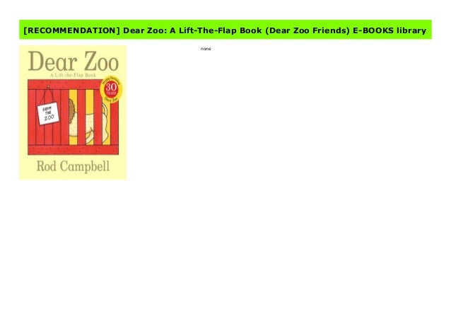 dear zoo lift the flap puzzle