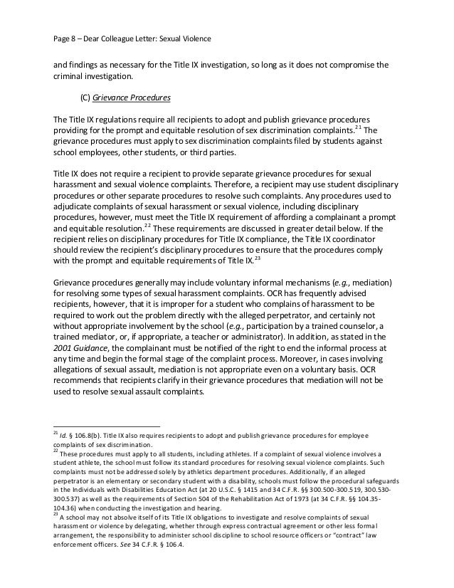 cover letter for title ix coordinator