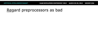 Regard preprocessors as bad
 