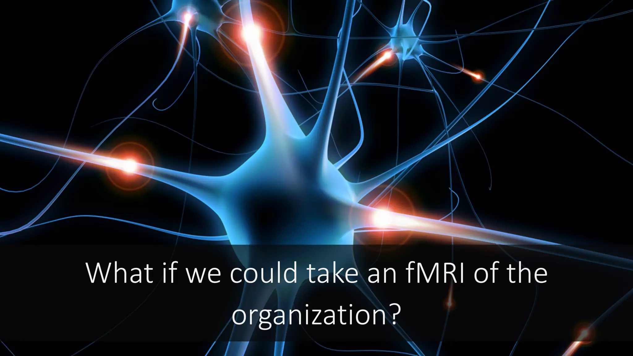©	Tasktop	2017 @mik_kersten			@carmendeardo
What	if	we	could	take	an	fMRI	of	the	
organization?
 