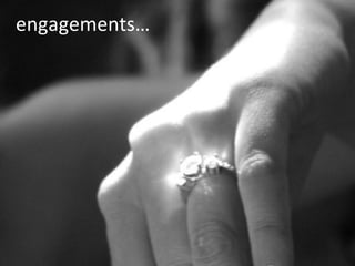engagements… 