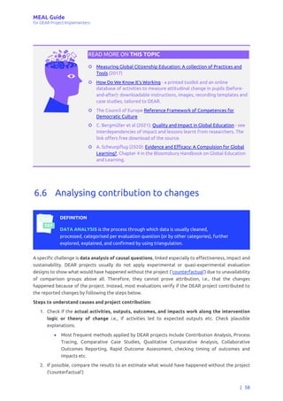 DEAR Monitoring , Evaluation, Accountability and Learning GuidelineL ...