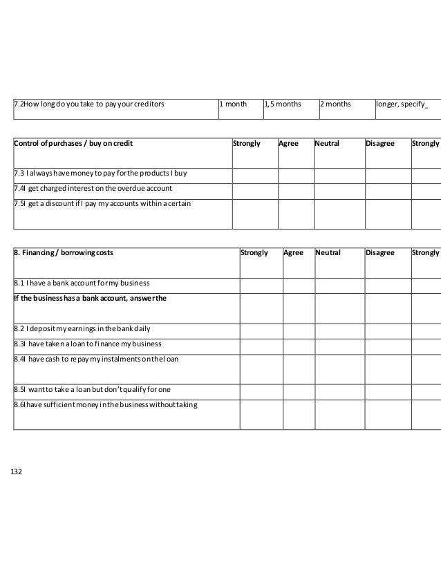 APA - likert scale questionnaire format