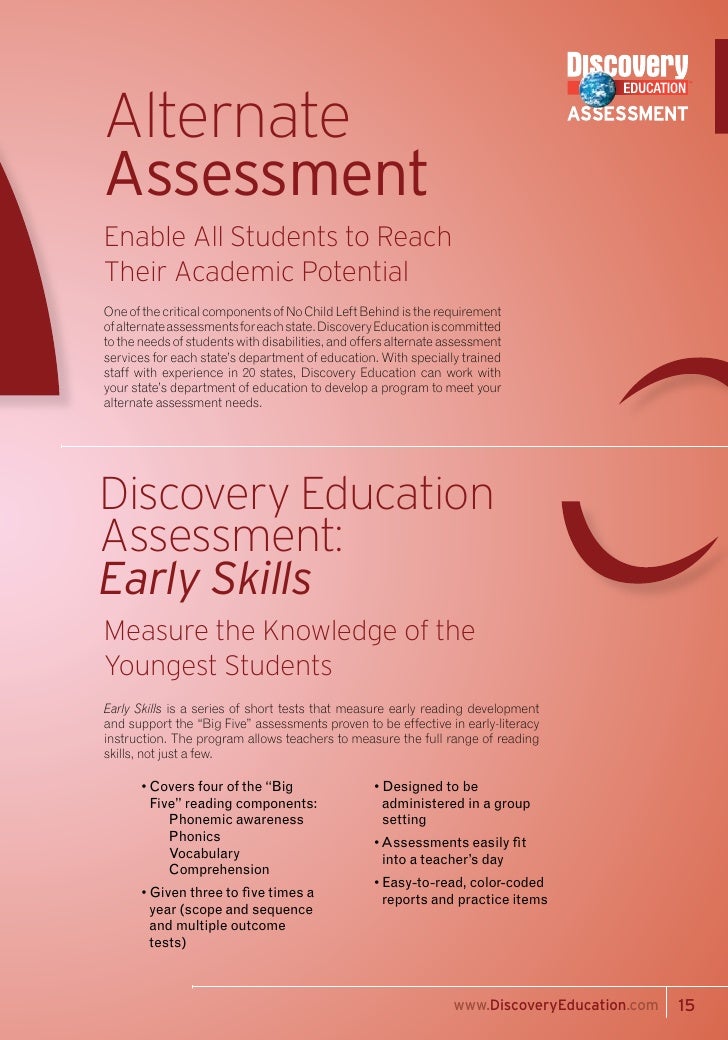 Assignments discovery education administration education