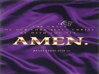 Death, Judgment & Resurrection 2016-2017