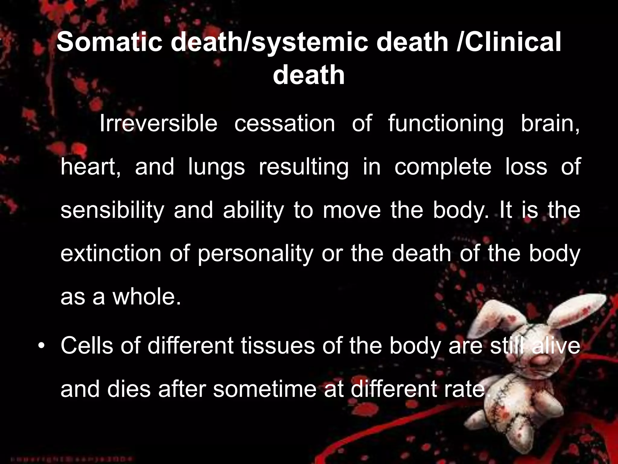 Mode of death | PPTX