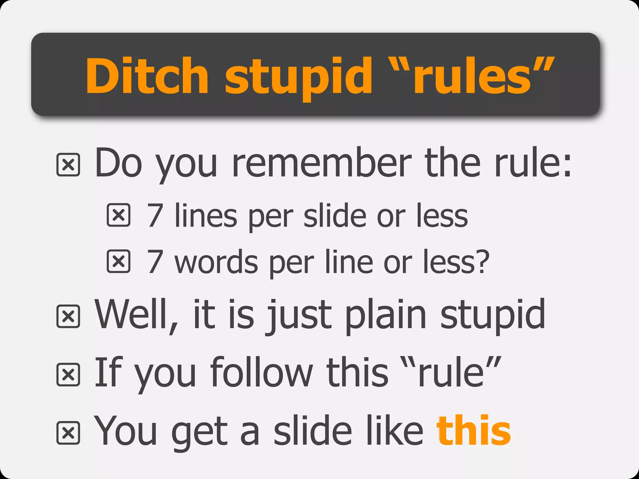 Death By Power Point