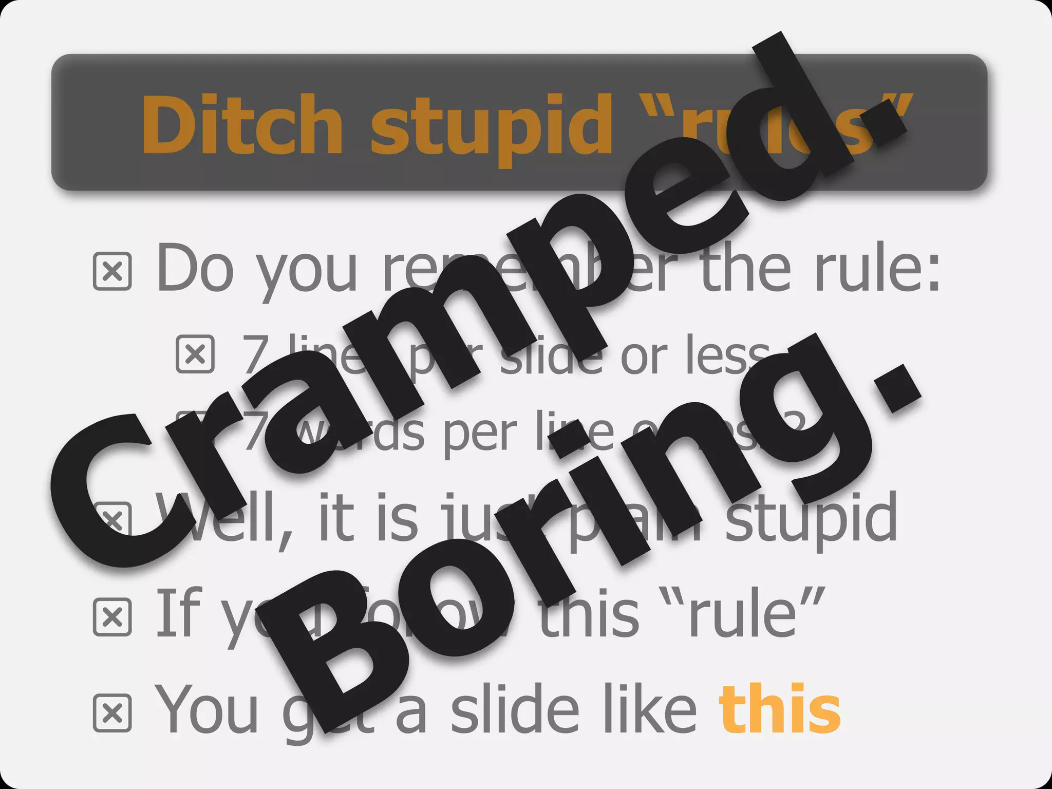 Death By Power Point