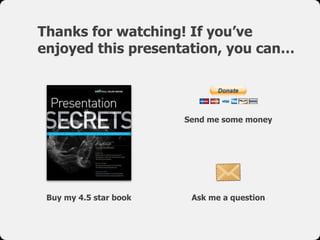 Thanks for watching!  
Would you like to read my book?
Alexei Kapterev
www.kapterev.com
 