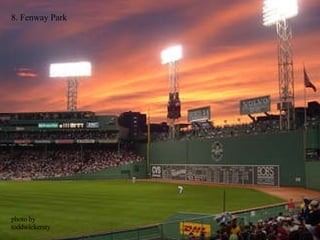 8. Fenway Park photo by toddwickersty