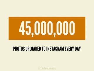 http://gizmodo.com/5937143/what-facebook-deals-with-everyday-27-billion-likes-300-million-photos-uploaded-and-500-terabyte...