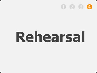 Rehearsal
   
 