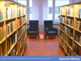 Estantes
Fotografía: Pietro Bellini. (CC BY-ND 2.0)
Photography: Virre Linwendil Annergård. Attribution-NonCommercial-NoDerivs 2.0 Generic (CC BY-NC-ND 2.0)
 