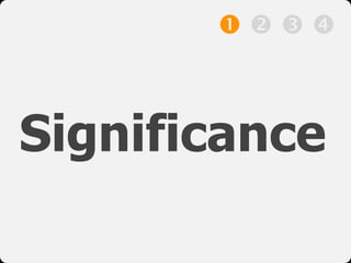 Significance
   
 