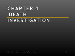 Comprehensive Forensic Death Investigation and Autopsy Procedures | PPTX