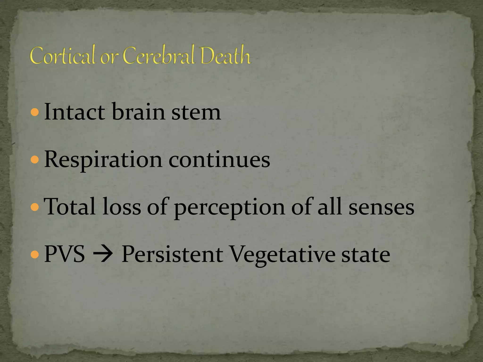 Death & its causes | PPTX