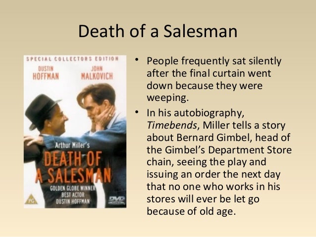 death of a salesman audio and script