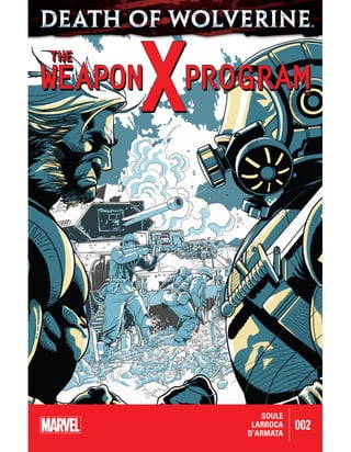 Death of wolverine   the weapon x program 002