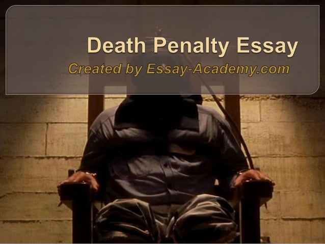 Free Essay On Death Penalty | WOW Essays