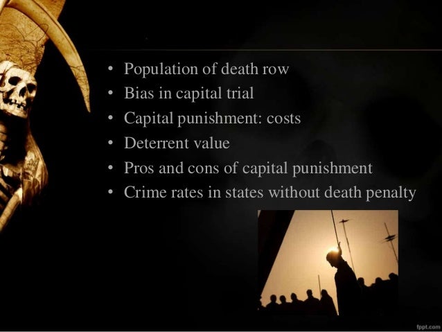 Research papers against death penalty
