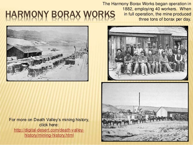 naked nature the geological wonders of death valley national park harmony borax works death valley