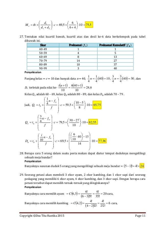 SOALSOAL MATEMATIKA SMA