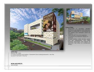 Marine Crescent
Singapore
Mobile no.: +65 9821 7693
E-mail: michelangelasalvador@gmail.com
Skype: mosdesyn@yahoo.com
MICHELANGELA O. SALVADOR, LEED GA
3
Freelance Architect February 2007 – October 2007
Nueva Ecija, Philippines
Negotiate and Obtain Contracts with Clients.
Execute designs and prepared constant revisions on Architectural planning.
Obtain & assemble data to complete architectural design, visiting job sites to compile necessary measurements.
Conducts site visits and inspection.
Prepares detailed architectural building specifications.
Coordinates with different engineering design consultants (electrical, plumbing, sanitary and structural engineers)
Execute and supervise construction.
Projects Worked on:
Sudo Residence- Nueva Ecija, Philippines
Yuzon Residence- Nueva Ecija, Philippines
JSBulanadi Auto Supply 3 storey building- Nueva Ecija, Philippines
Rios Apartment building- Nueva Ecija, Philippines
Timbol Tinsmith & Bender August 2005 –December2006
Mabini St. Cabanatuan City
Nueva Ecija, Philippines
Position: Designer/ Estimator
Preparing Architectural Drawings.
Estimating Construction Materials.
Dealing with Clients including closing of contract deals.
Responsible for materials order and time management.
 