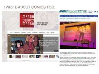 5
I WRITE ABOUT COMICS TOO.
 