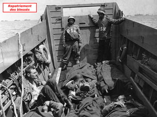 Rapatriement
 des blessés
 