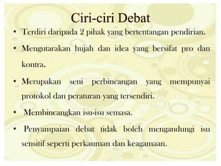 Debat | PPTX