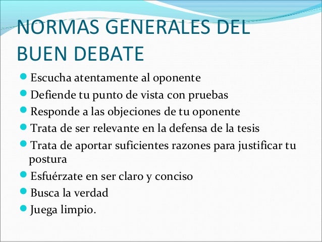 Debate