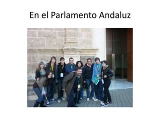 En el Parlamento Andaluz